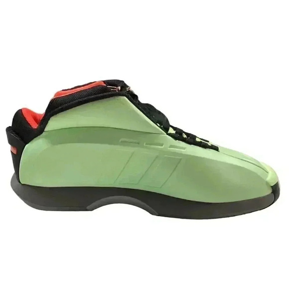 Adidas Crazy 1 Mens 10.5 Green Silver Black Orange Basketball Shoes Kobe Retro main image 7